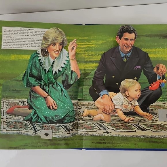 The Royal Family (Princess Diana) Pop-Up Book Patrick Montague Smith - Picture 9 of 9